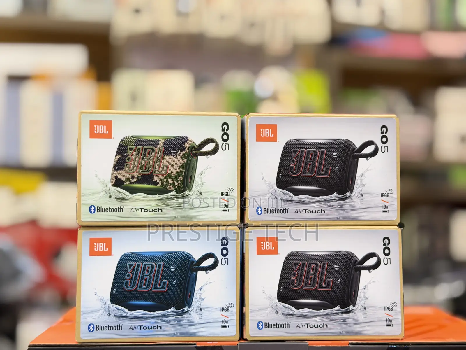 JBL Go 5 Ultra Portable Waterproof Drop-Proof Speaker With Air Touch