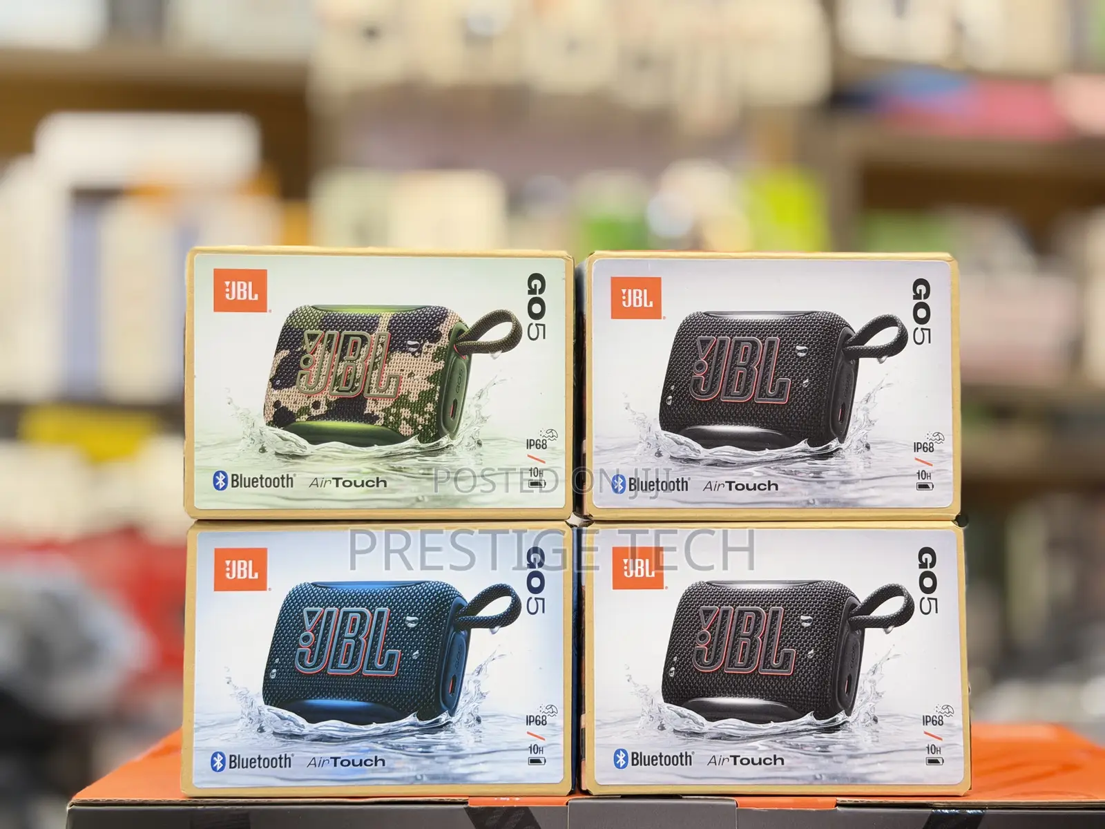 JBL Go 5 Ultra Portable Waterproof Drop-Proof Speaker With Air Touch