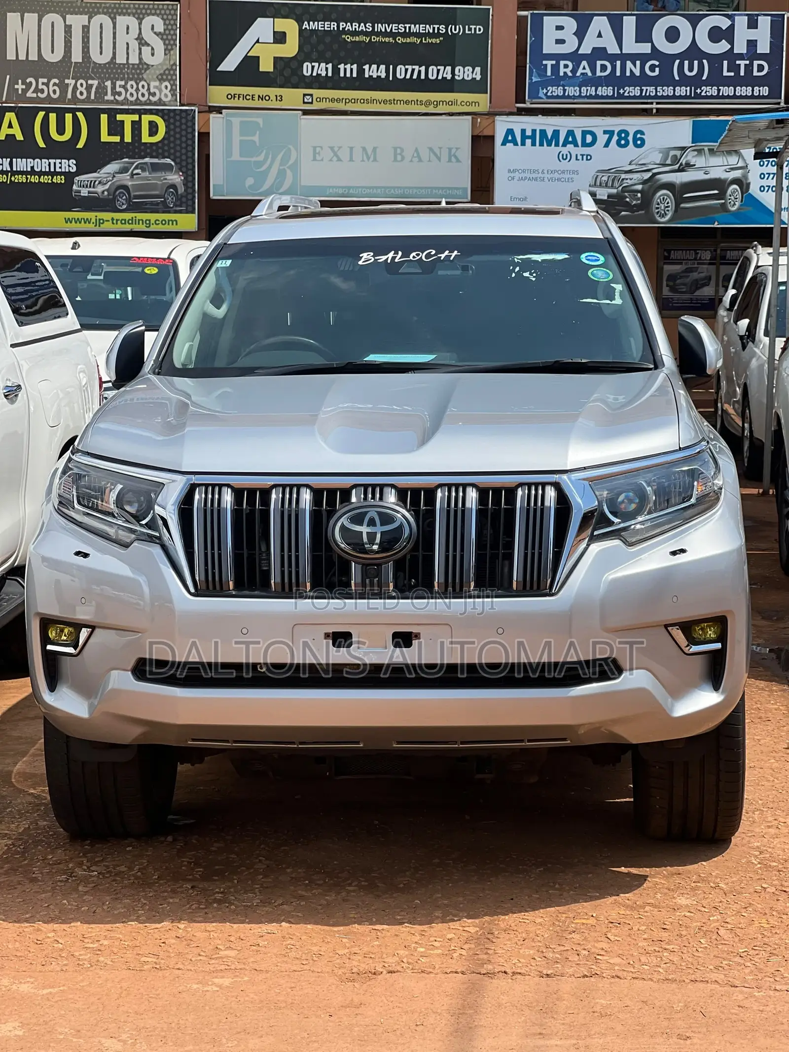 Toyota Land Cruiser Prado 2.8 2017 Silver