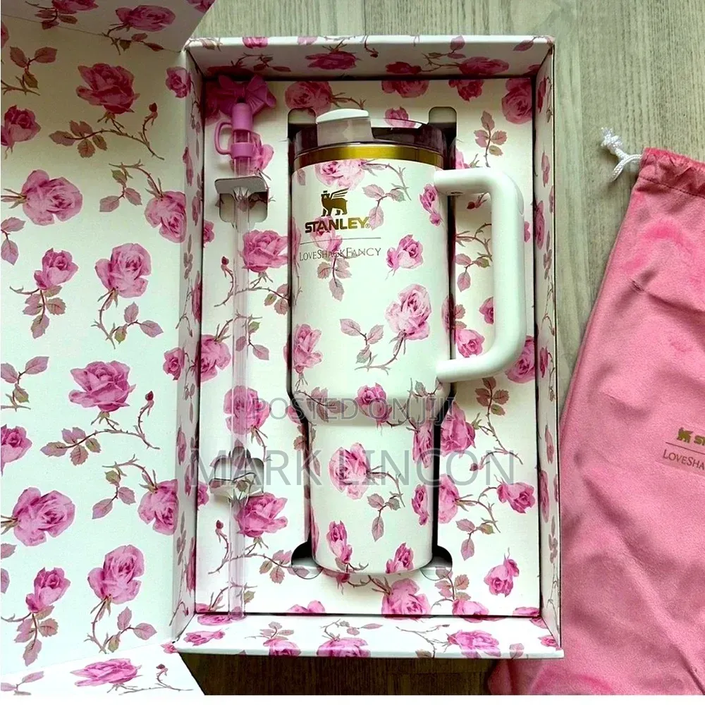 Original Stanley X Loveshackfancy Flowstate Quencher Tumbler
