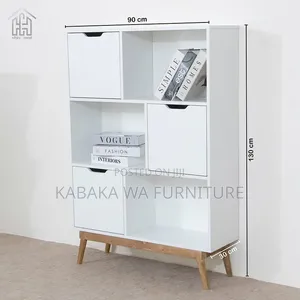 Concepts in Wood Double Wide Wood /Bookcase, /12 Shelfbook Shelf