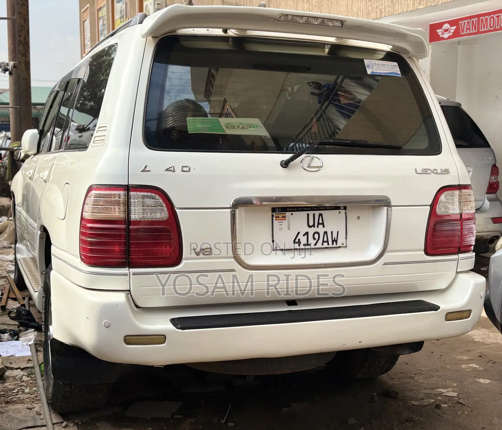 Toyota Land Cruiser Cygnus 4.7 2005 White