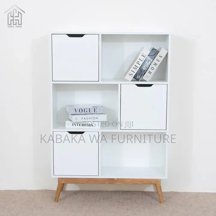 Concepts in Wood Double Wide Wood /Bookcase, /12 Shelfbook Shelf