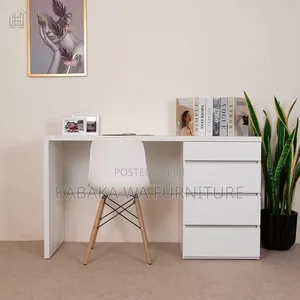 Amelia Antique /Toffee Jr /Executive Deskoffice Desk Table/
