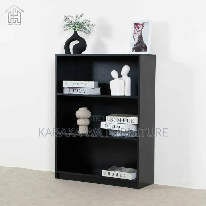 76.8" Tall/ Arched Bookcase/, 5-Tier Modern Bookshelf