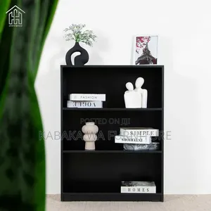 76.8" Tall/ Arched Bookcase/, 5-Tier Modern Bookshelf