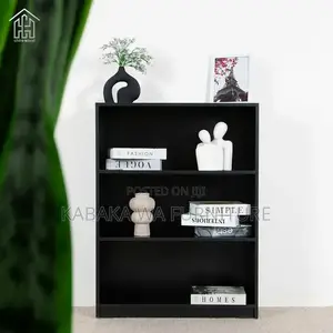 76.8" Tall/ Arched Bookcase/, 5-Tier Modern Bookshelf