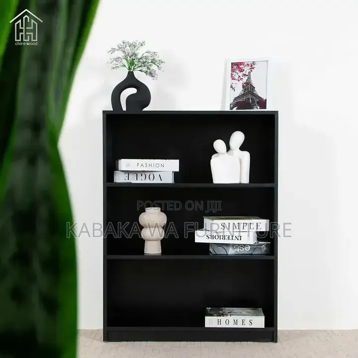 76.8" Tall/ Arched Bookcase/, 5-Tier Modern Bookshelf