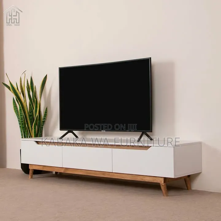 Wood Veneer /With 2 Drawers/ Cabinettv Stand Tv /Stand Television