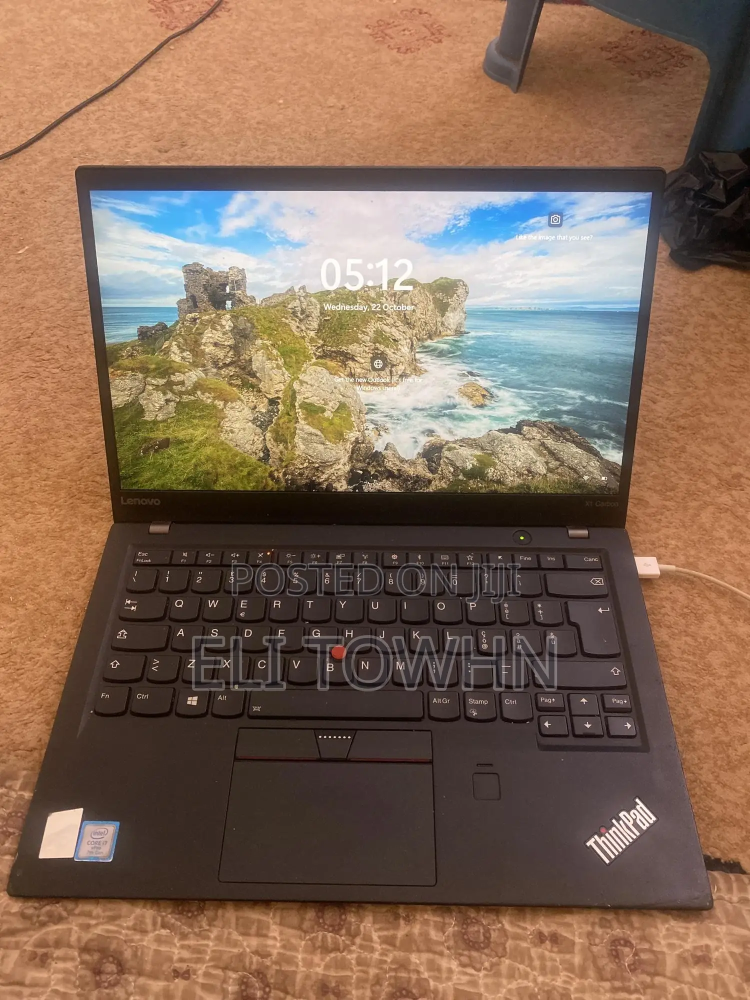 Laptop Lenovo ThinkPad X1 Carbon 16GB Intel Core i7 SSD 500GB