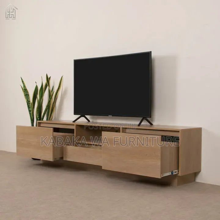 Mid Century/ Modern Brown /Tv Stands, Solid /Woodtv Stand