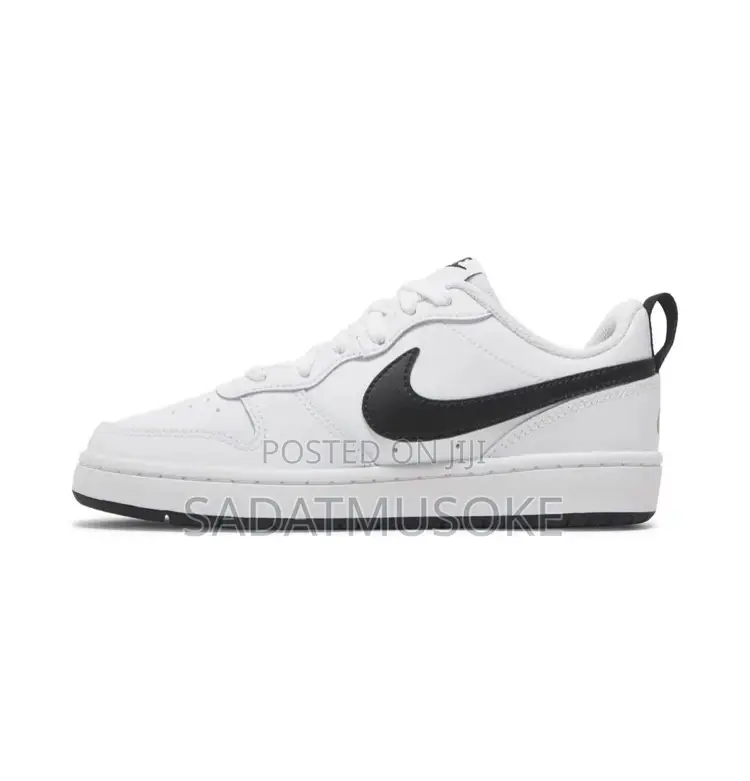Nike Court Borough Low 2 Gs 'White Black'