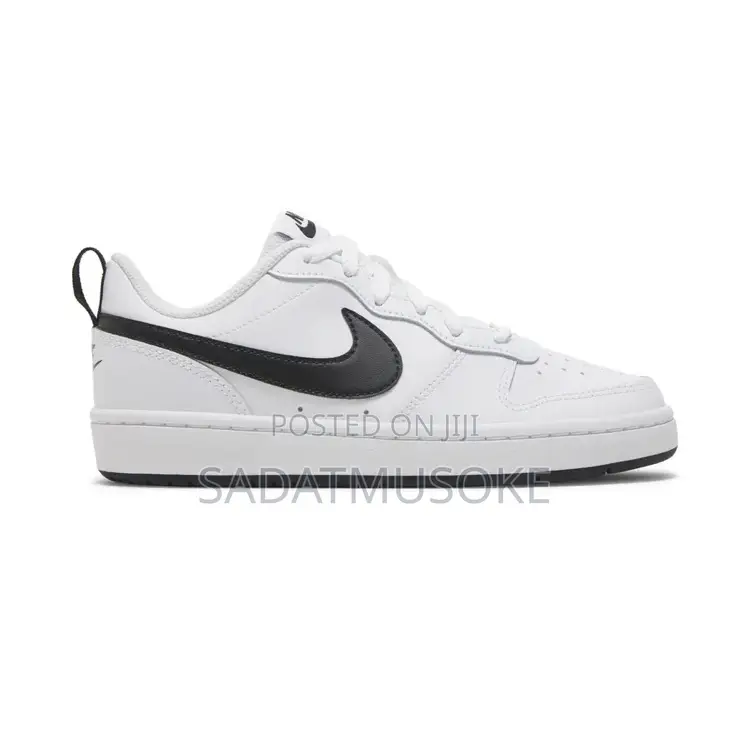 Nike Court Borough Low 2 Gs 'White Black'