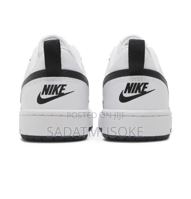 Nike Court Borough Low 2 Gs 'White Black'