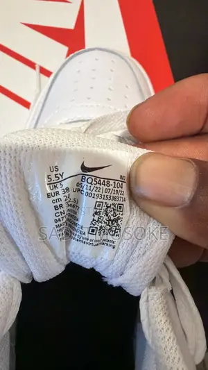 Nike Court Borough Low 2 Gs 'White Black'
