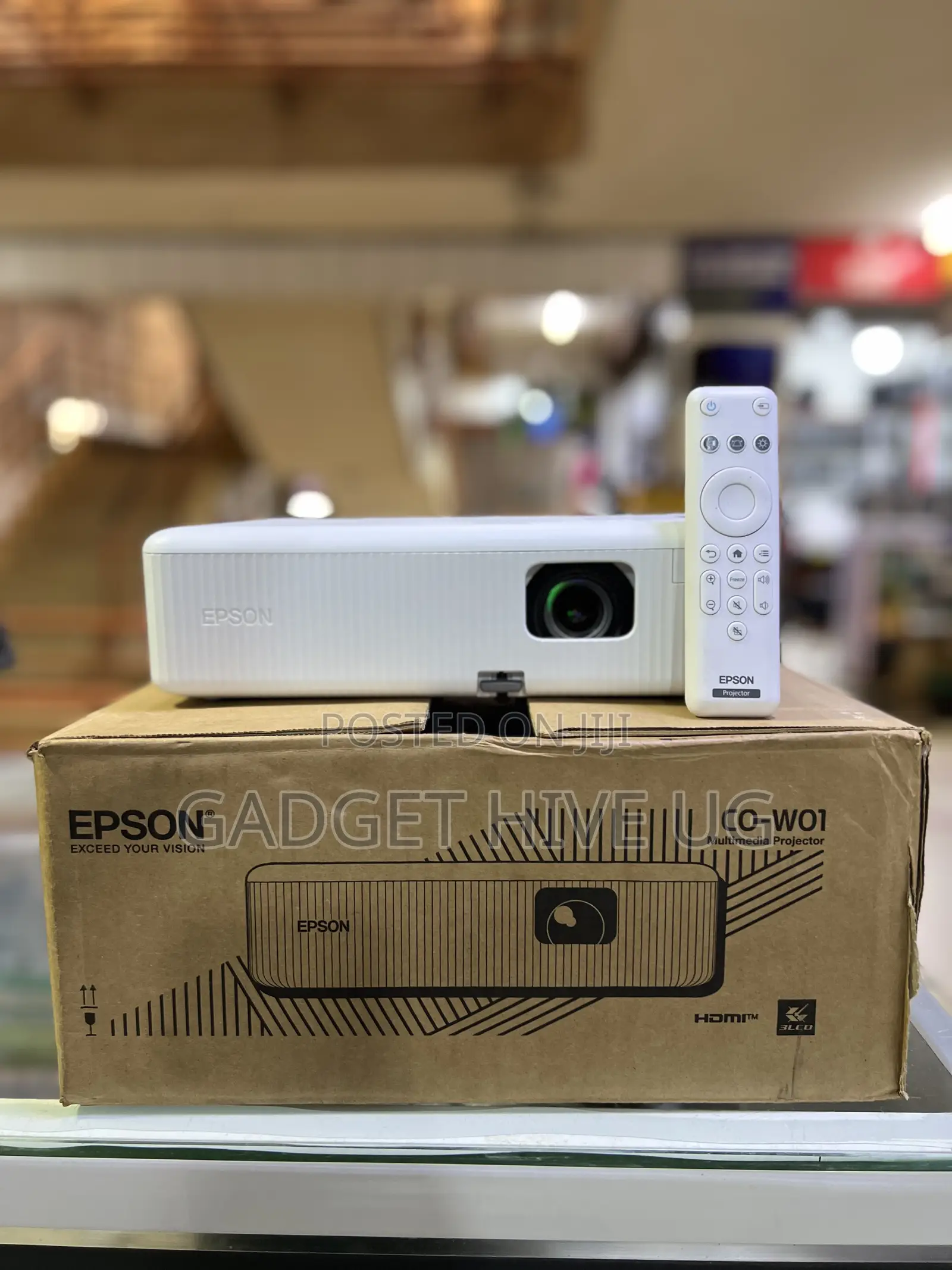 Epson With Box Remote