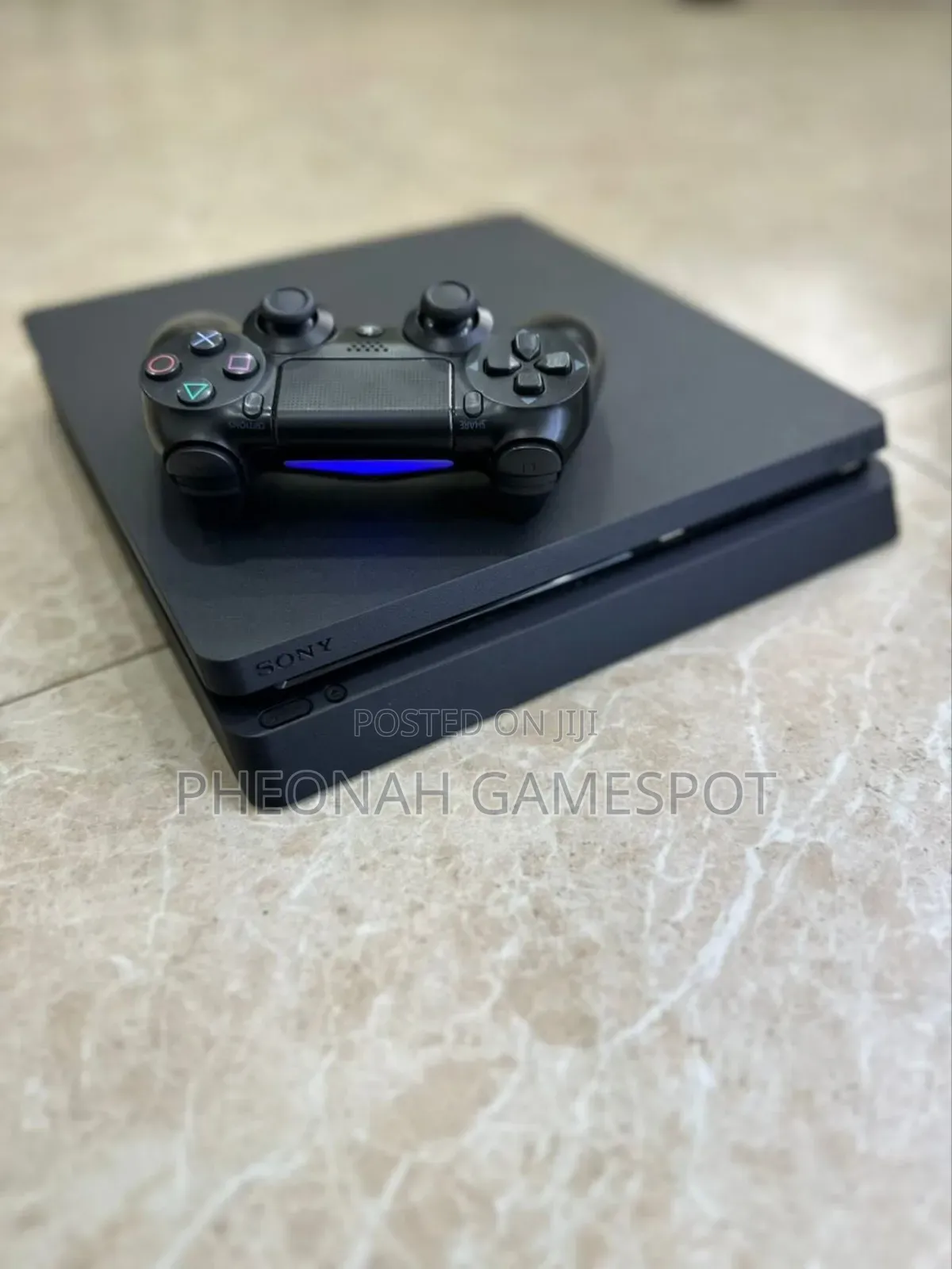 Ps4 Slim 500gb Ex Uk Preowned Console Chipped With 12 Games and 2 Pads