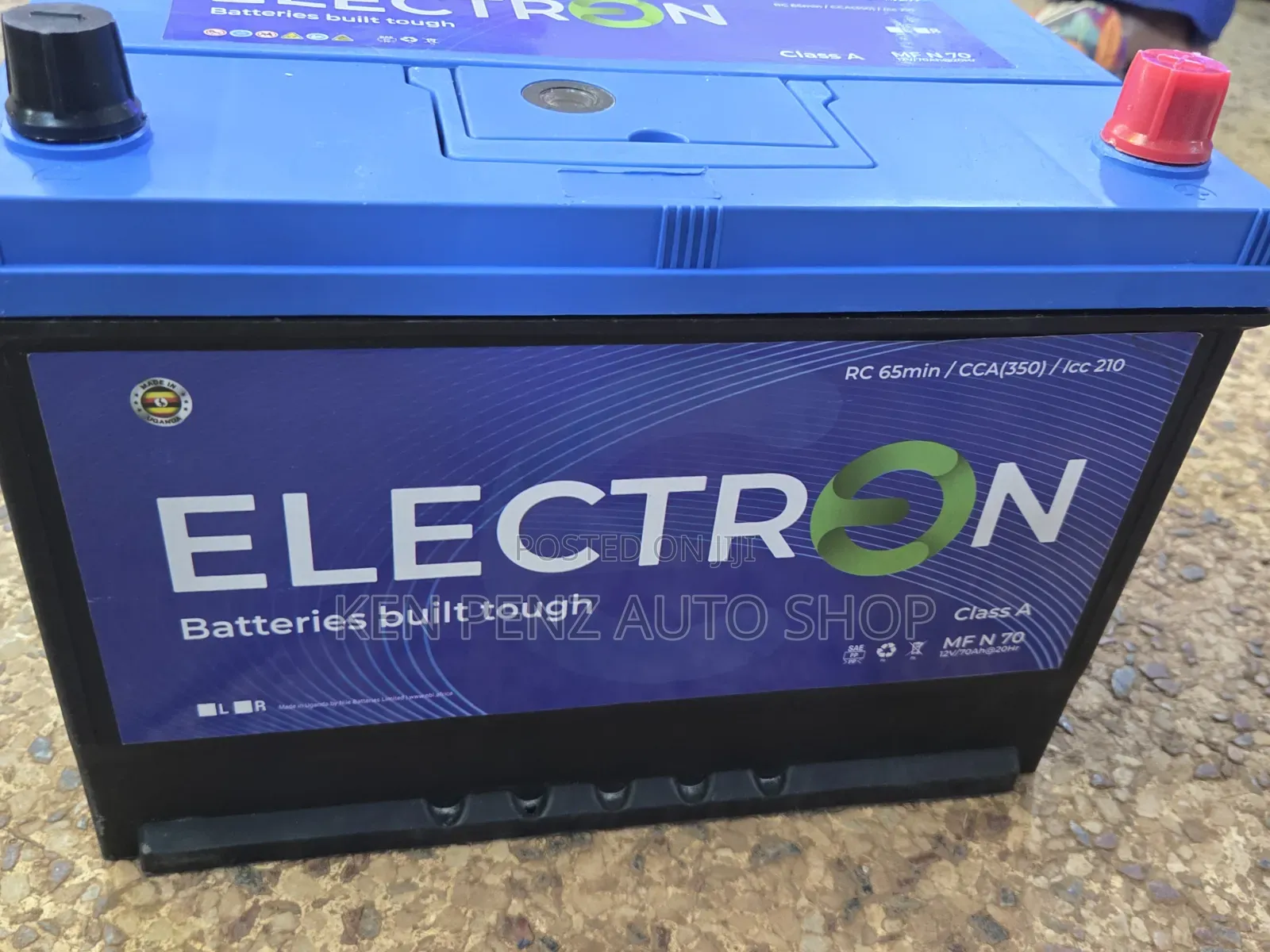 Electron Brand Lead Acid Battery N70
