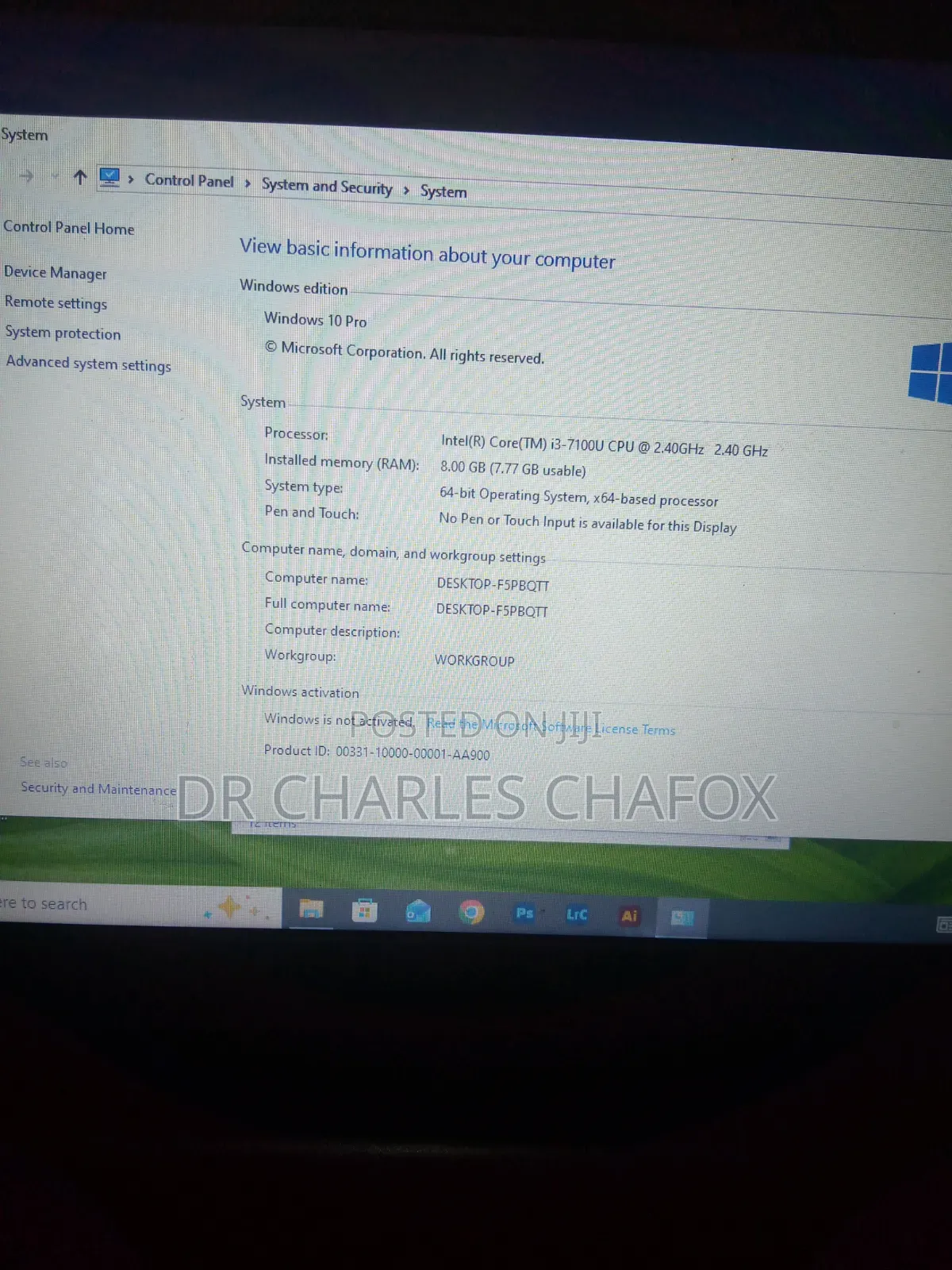 Laptop Dell Latitude 7400 8GB Intel Core i3 HDD 500GB