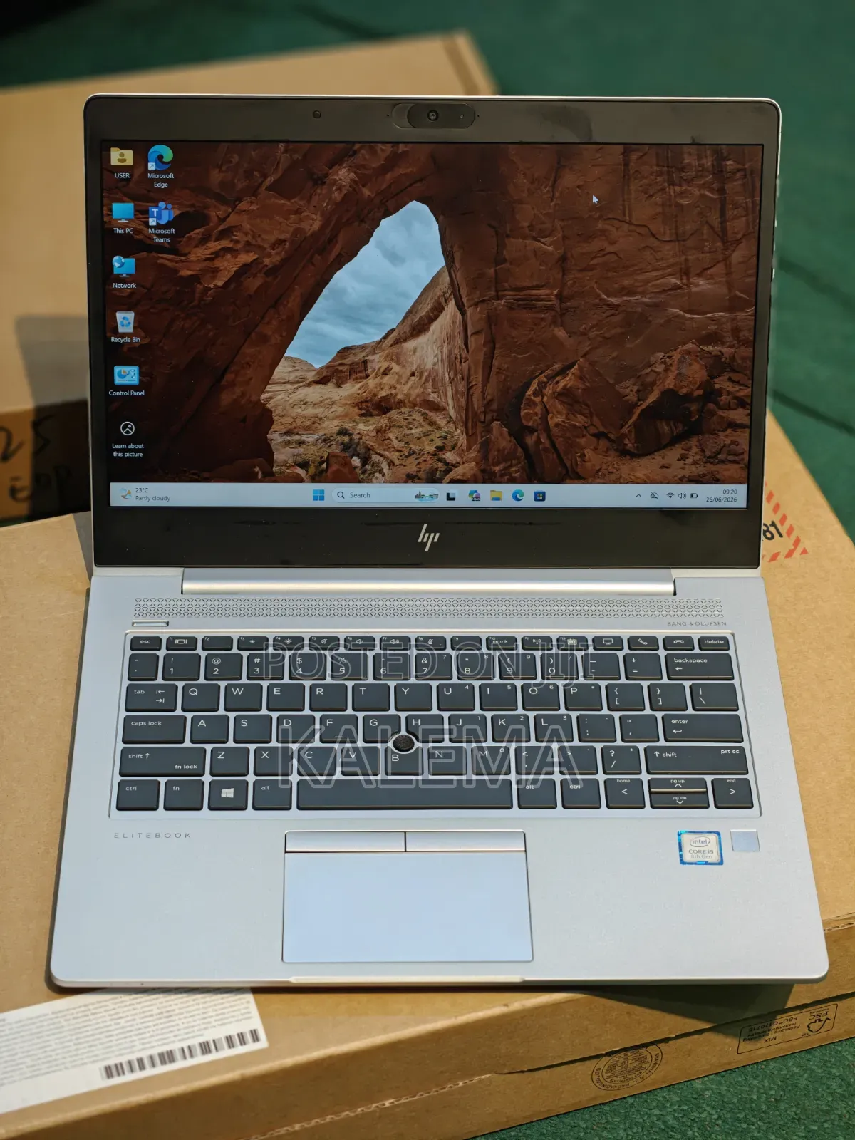 New Laptop HP EliteBook 830 G6 8GB Intel Core i5 SSD 256GB