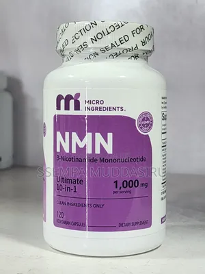NMN B-Nicotinamide Mononucleotide,120 Capsules Dietry Supplement