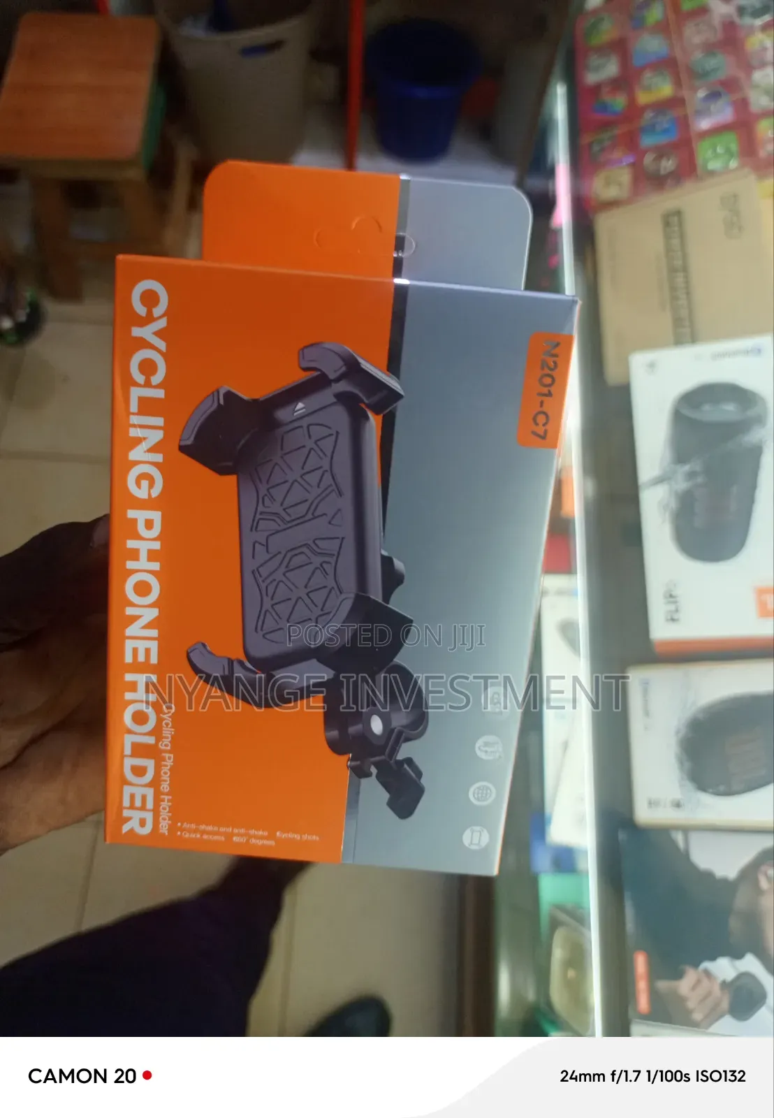 Cycling Phone Holder. Boca Boda Phone Holder
