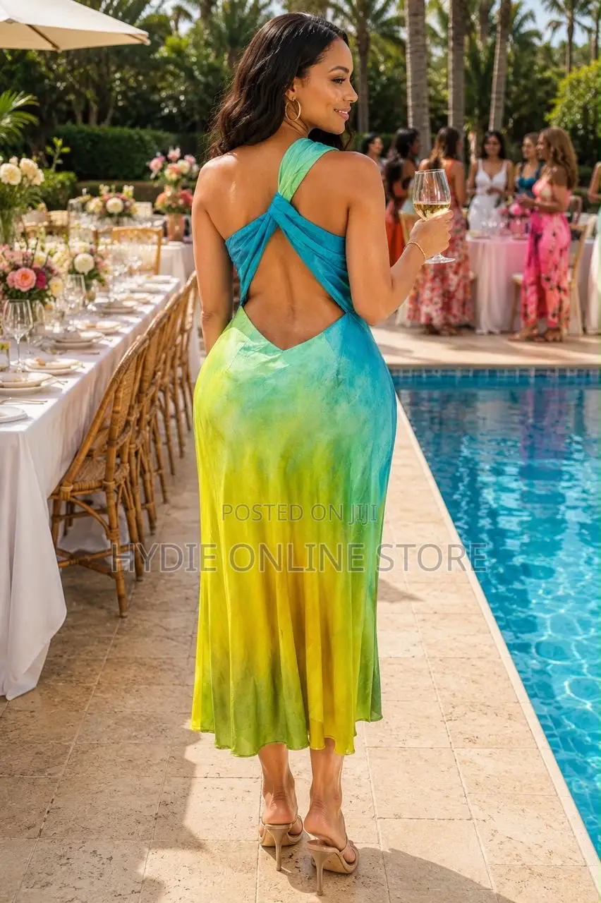 Multiple Color Sleeveless Dress