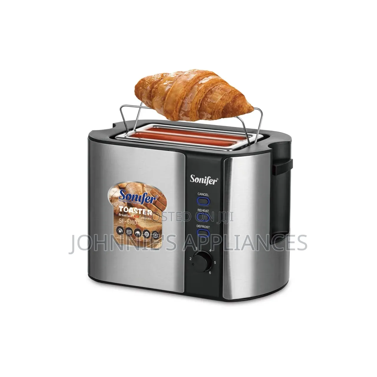 2 Slicer Electric Bread Toaster