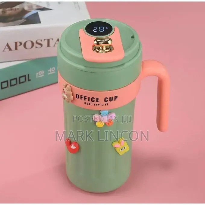 Stainless Steel Coffee Travel Mug,A Smart Digital Temperature Display.