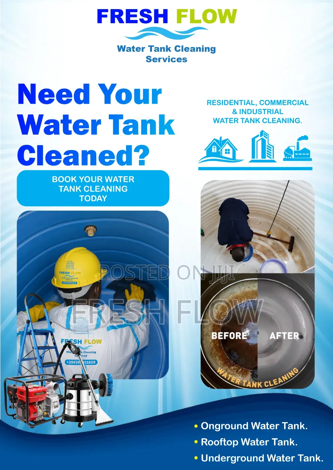 Water Tank Cleaning Services