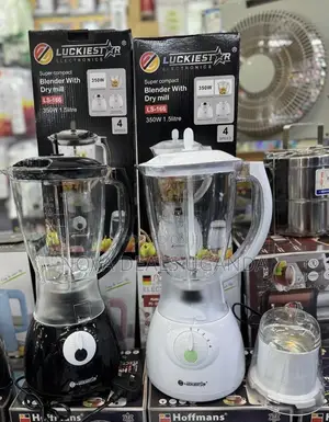 Luckiestar Blender With Dry Mill 1.5l 350w