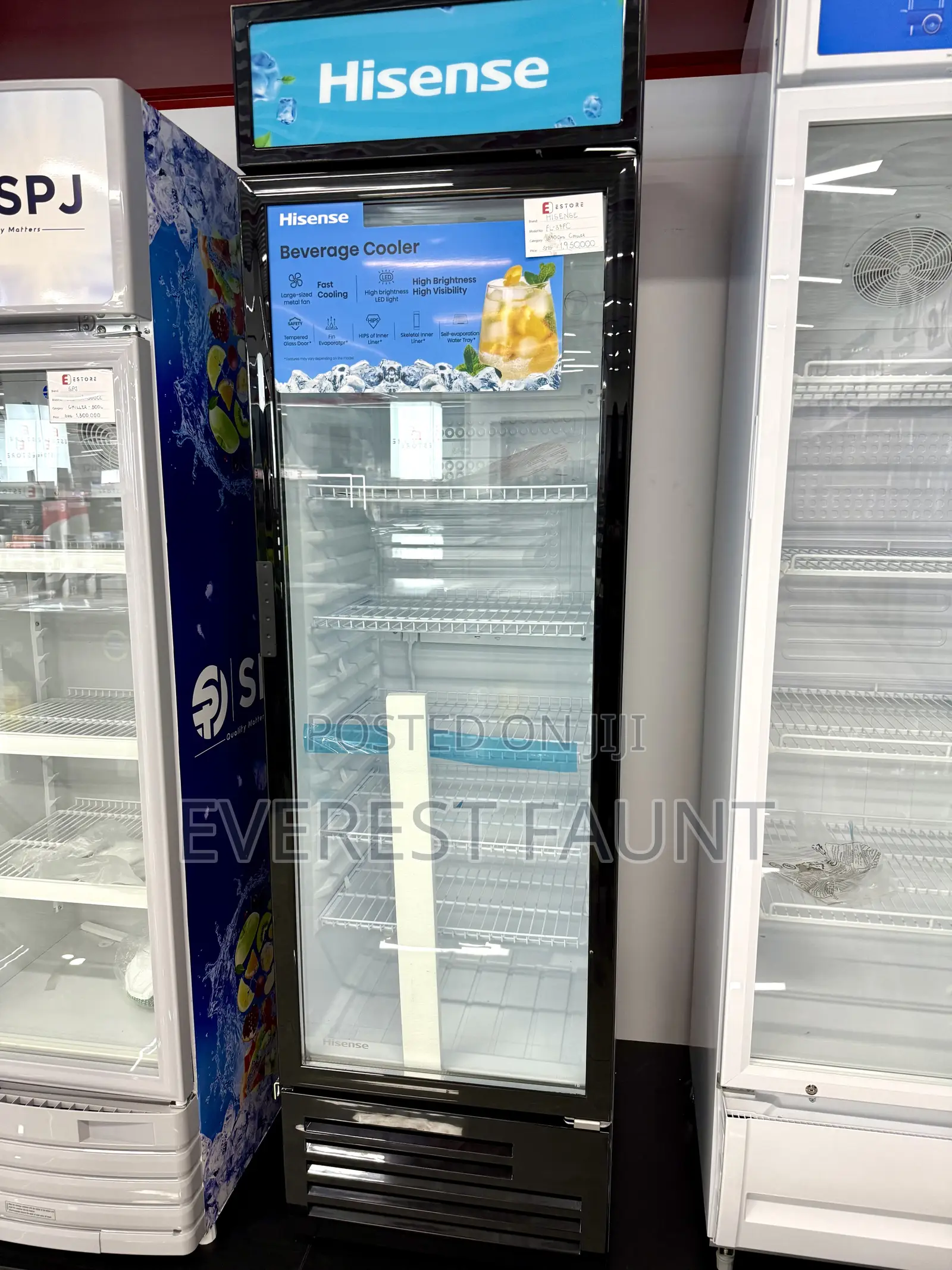 370 Liters Display Refrigerator SPJ