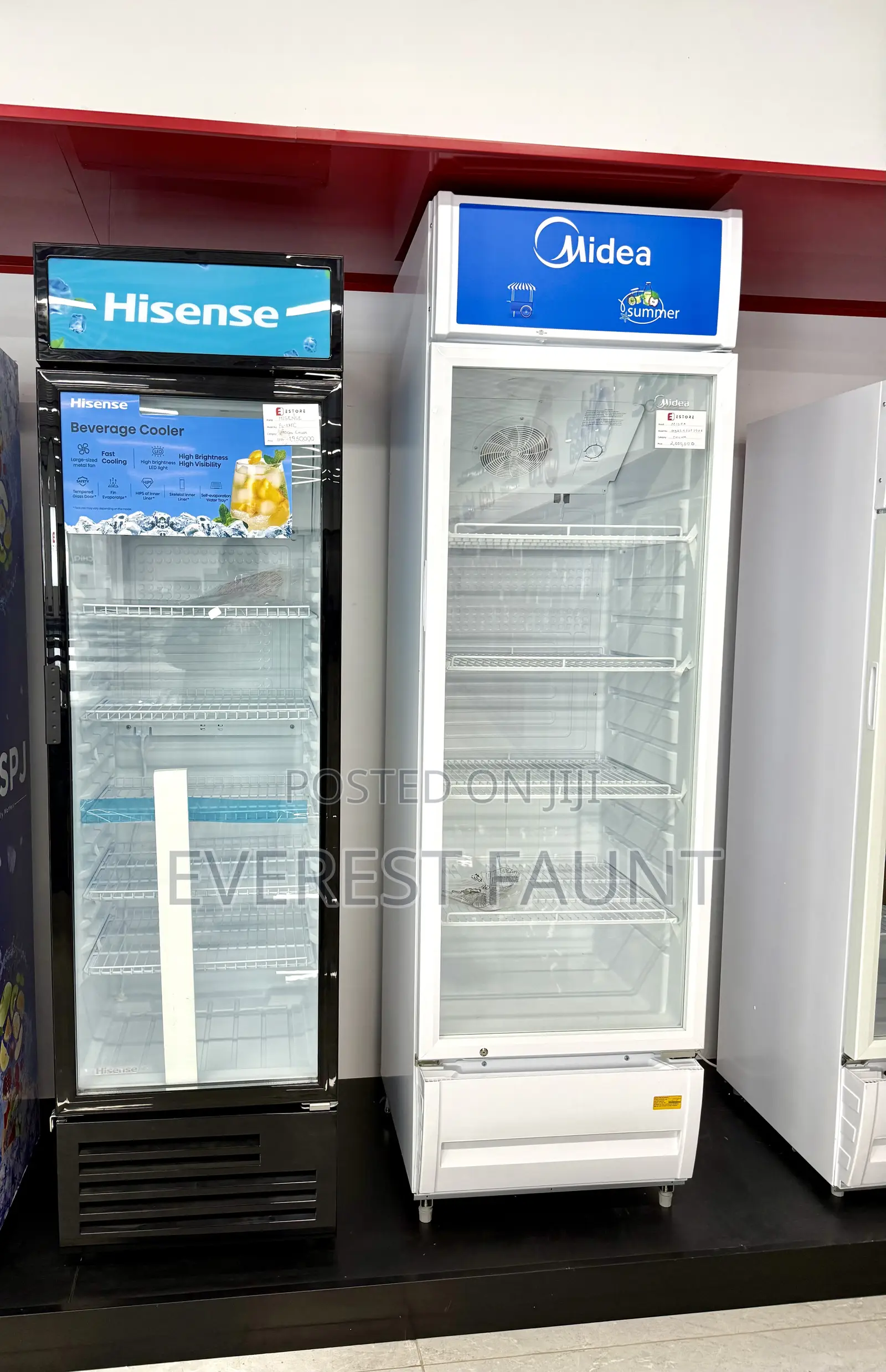 Midea Display Refrigerator 380 Liters