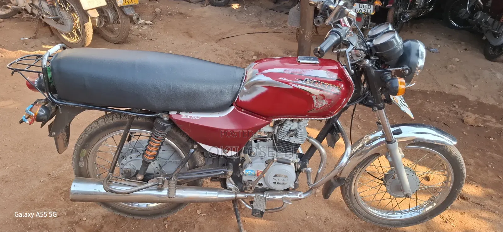 Bajaj Boxer 2022 Red
