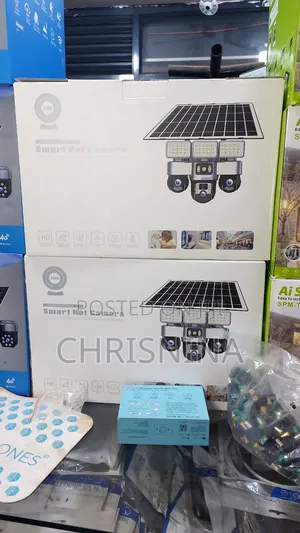 V380 Pro Smart Net Camera – 4g/Wi-Fi Solar Security Camera