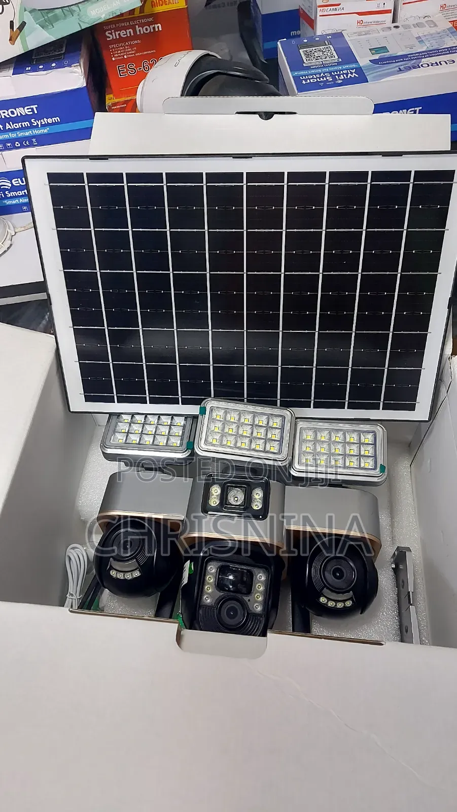 V380 Pro Smart Net Camera – 4g/Wi-Fi Solar Security Camera