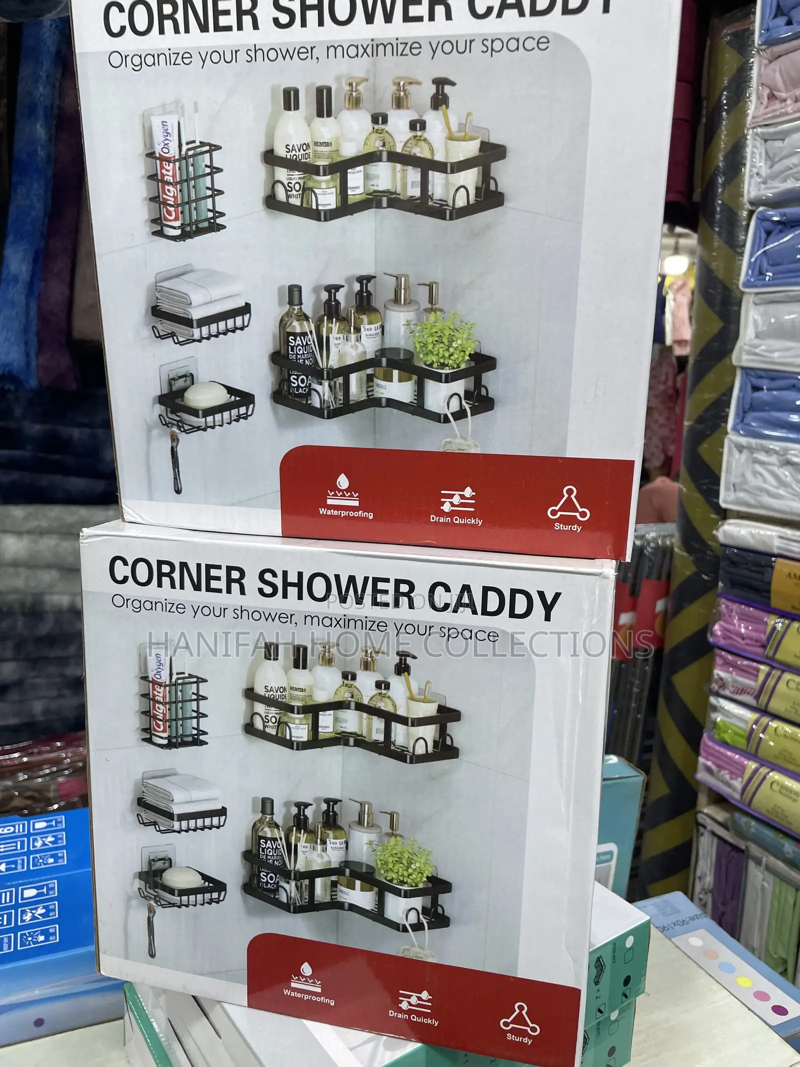 Complete Bathroom Corner Organizer