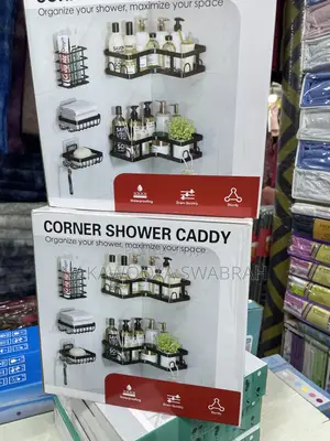 Multi-Purpose Bathroom Shelf