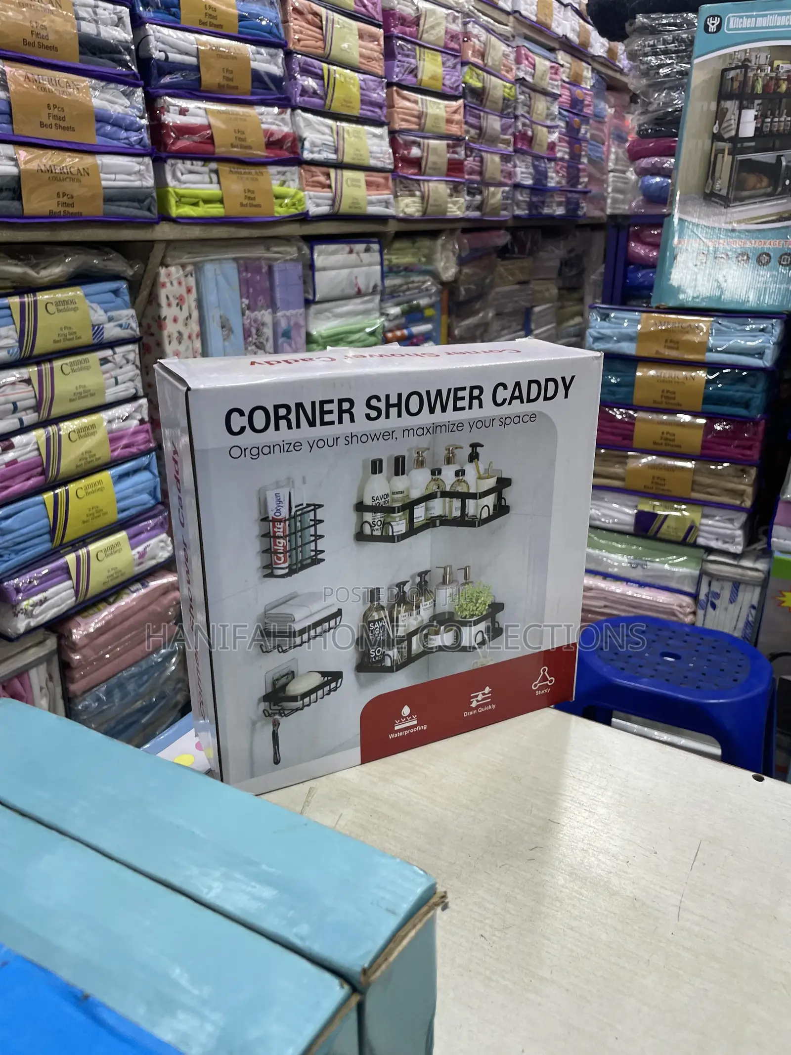 Modern Metal Shower Caddy