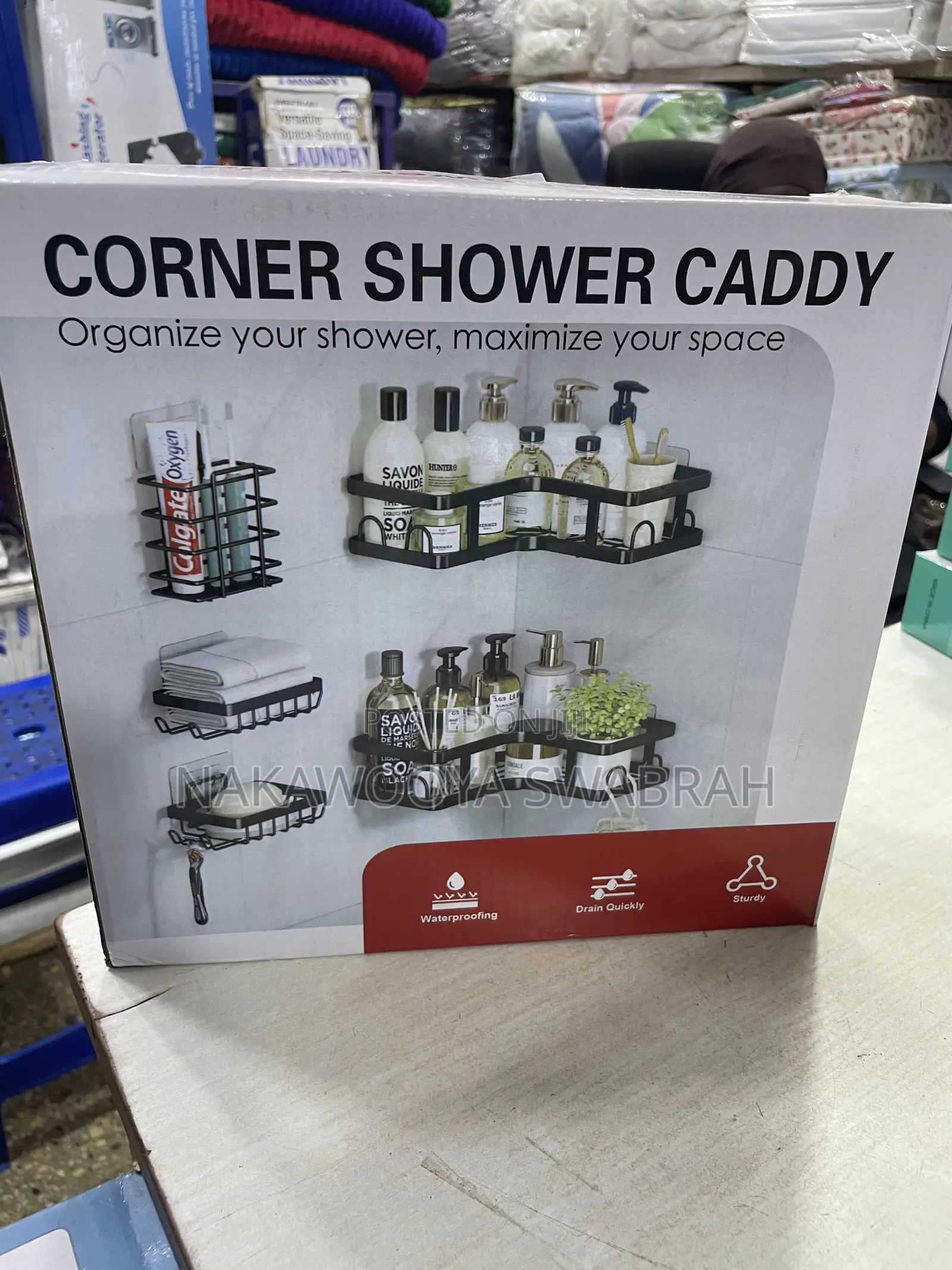 Waterflow Drain Shower Caddy