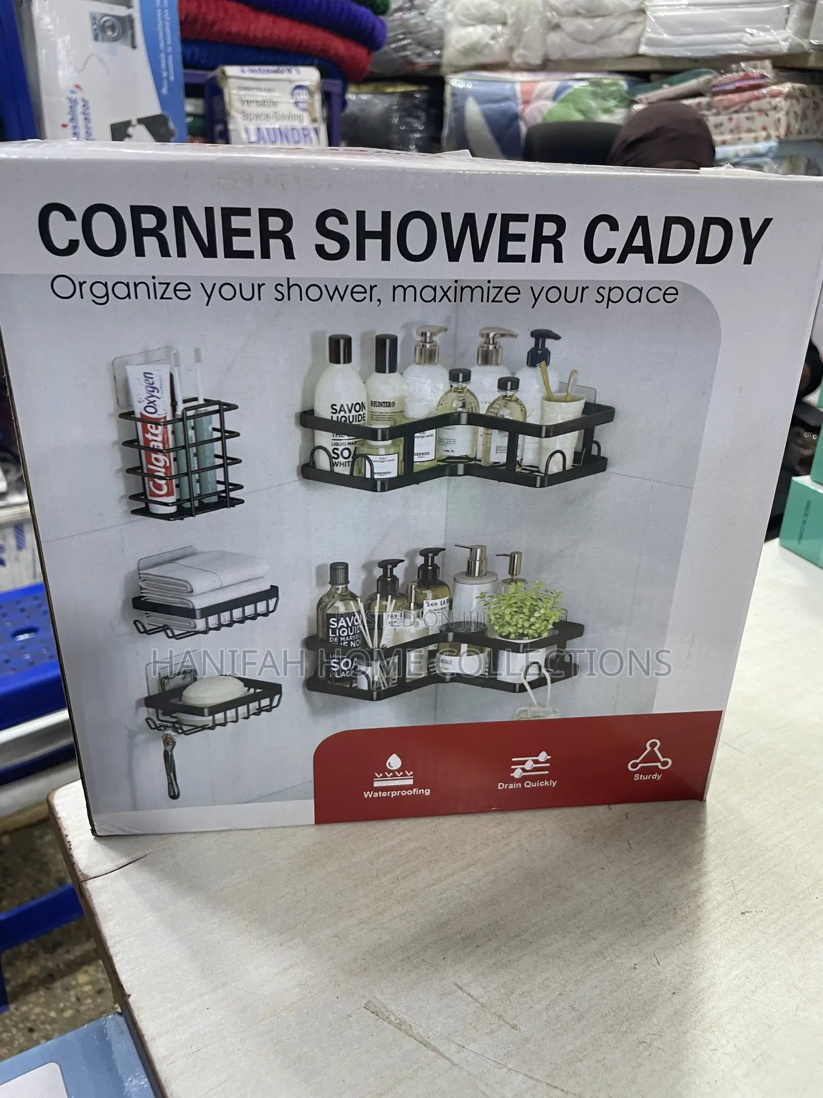 Waterflow Drain Shower Caddy