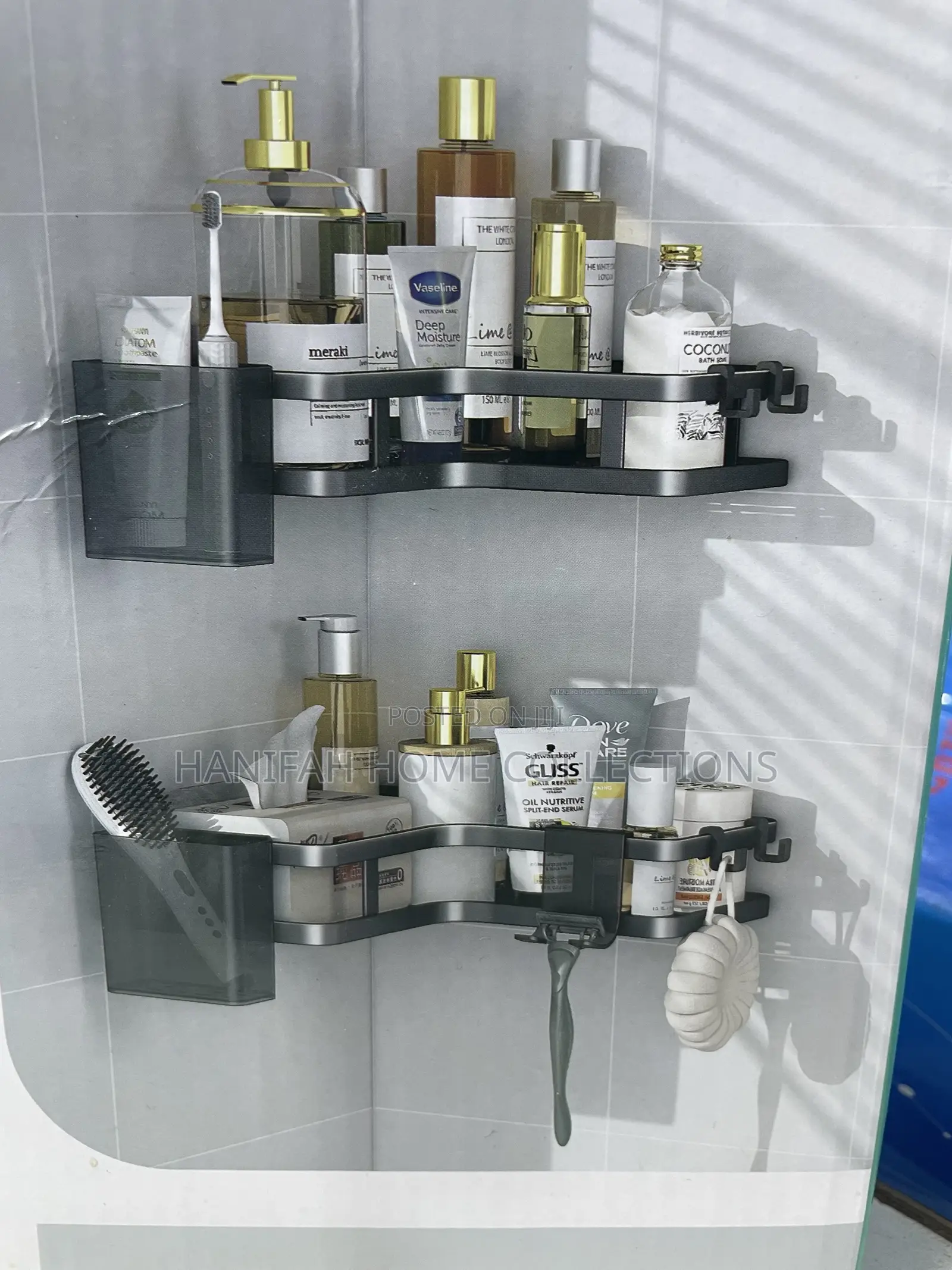 Deluxe Corner Shower Organizer
