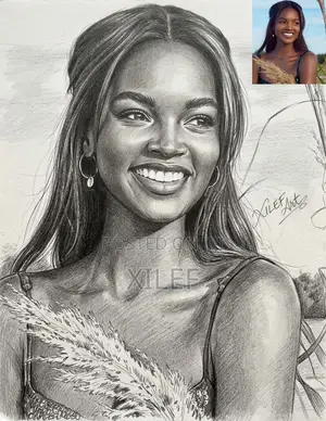Get A Custom Pencil Portrait From Your Photo — Unique Gift Idea