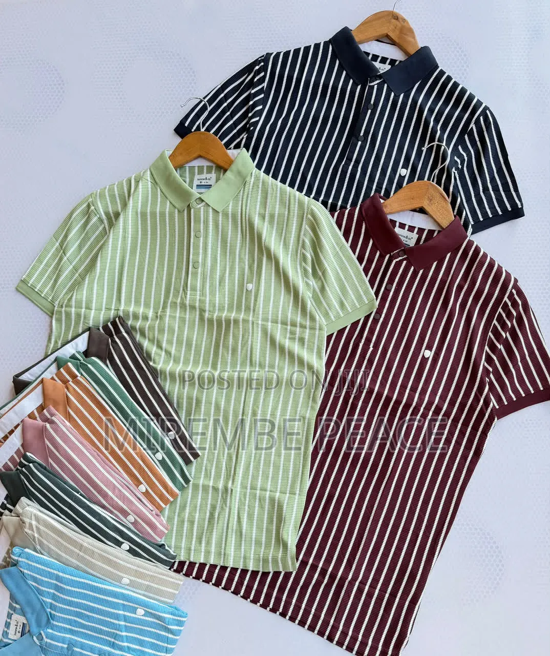 Strips Polo T-Shirts