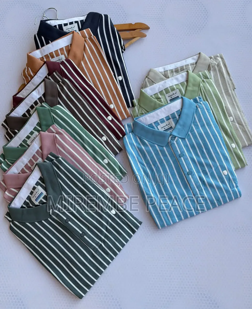 Strips Polo T-Shirts