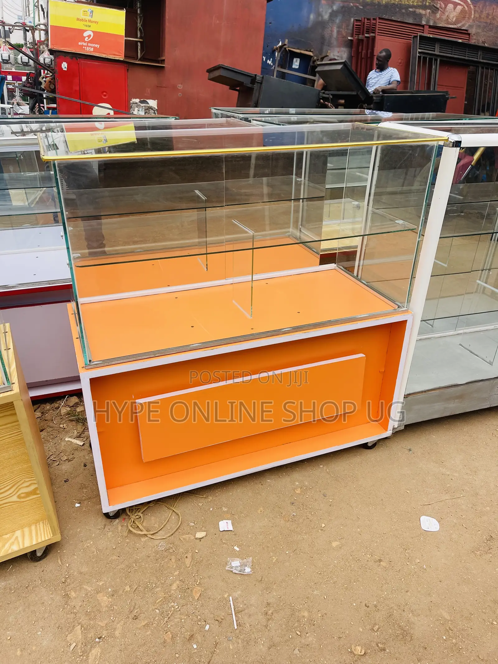 Brandnew 3/3feets Orange Showcase Display Board