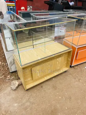 3/3feets Mahogany Showcase Board Display Counter