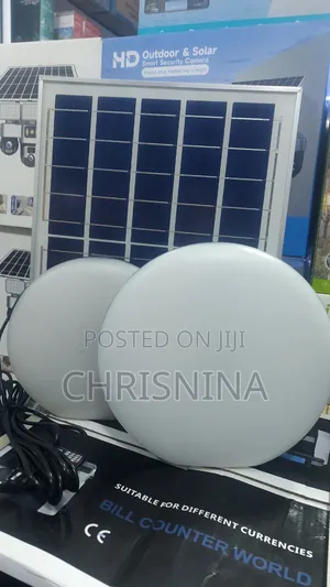 New Design Moon Light Portable Solar Lamp - Indoor Outdoor