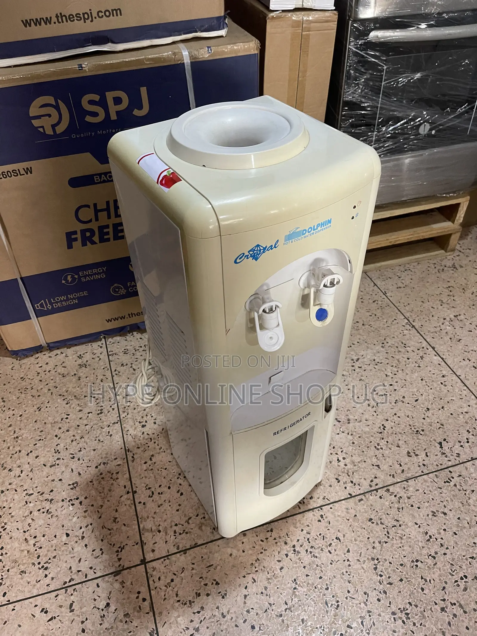 Crystal Dolphine Imported Used Hot Cold Water Dispenser With Afridge