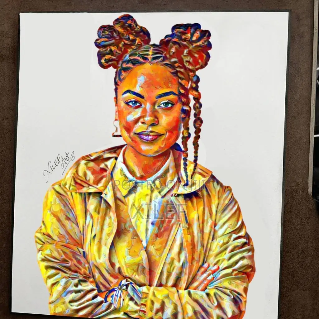 Vibrant Hunch Art Portrait — Let's Paint Yours Too